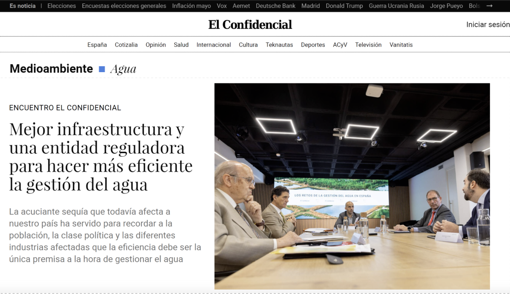 Andrés del Campo, Presidente de FENACORE, en ‘El Confidencial’