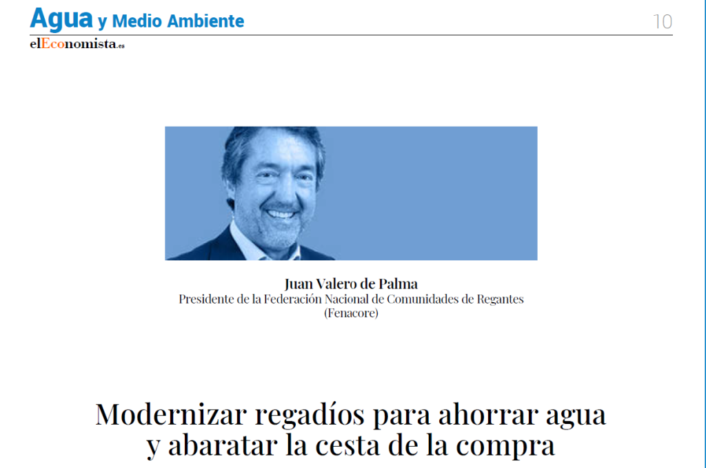 Juan Valero de Palma da su opinión en El Economista