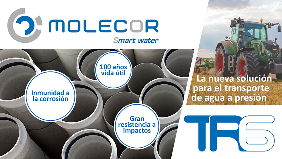 “Riego Sostenible” con la utilización de tuberías y accesorios de PVC Orientado