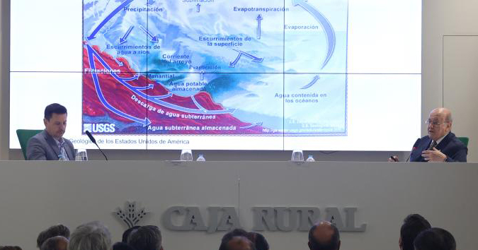 Andrés del Campo en el ciclo Laudate Deum, organizado por La Voz de Córdoba