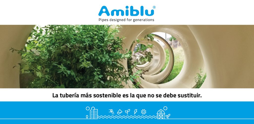 AMIBLU lanza al mercado una innovadora tubería sostenible de bajas emisiones