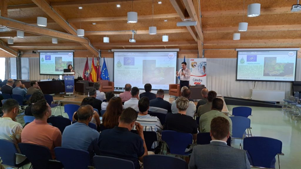 El proyecto LIFE TRIPLET presenta sus objetivos en el 10º Aniversario de la Cátedra FMC Agricultural Sciences