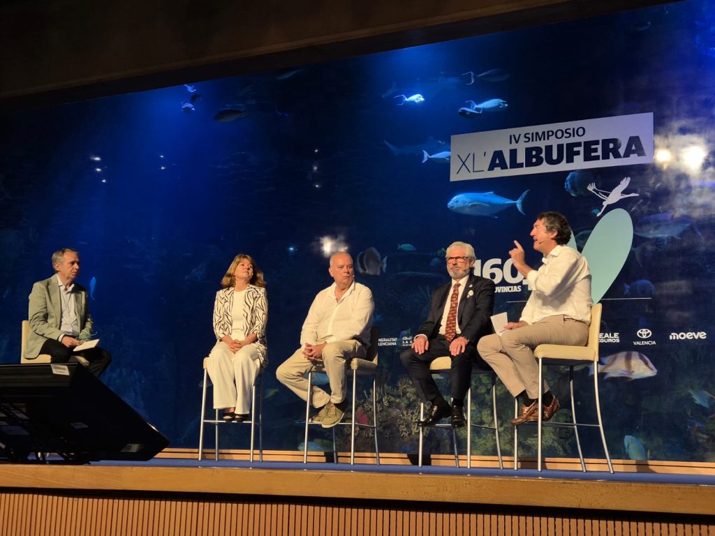 Juan Valero de Palma en el IV Simposio de la Albufera