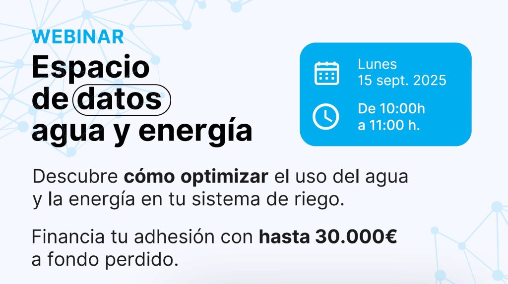 Webinar ‘Espacio de datos agua y energía’