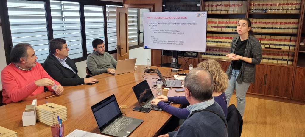 El proyecto europeo CO2 FraMed realiza su reunión semestral en la sede de Riegos del Alto Aragón