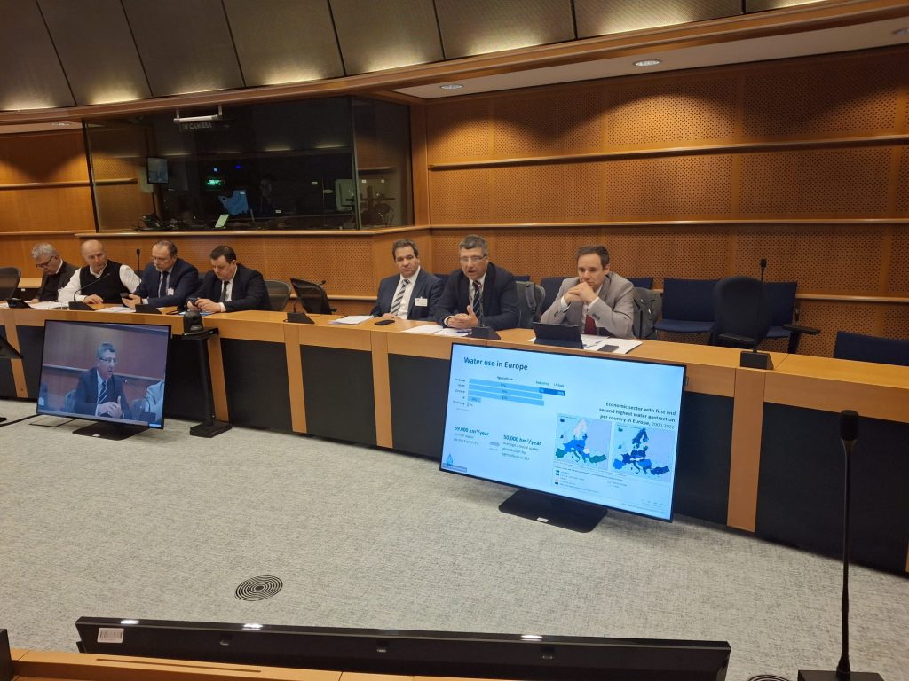 Fenacore en el Parlamento Europeo, en Bruselas