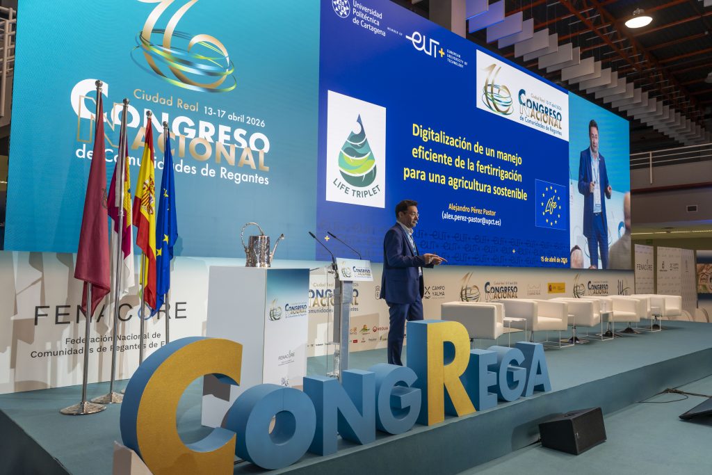 Life Triplet impulsa la digitalización del riego para una agricultura más eficiente y sostenible