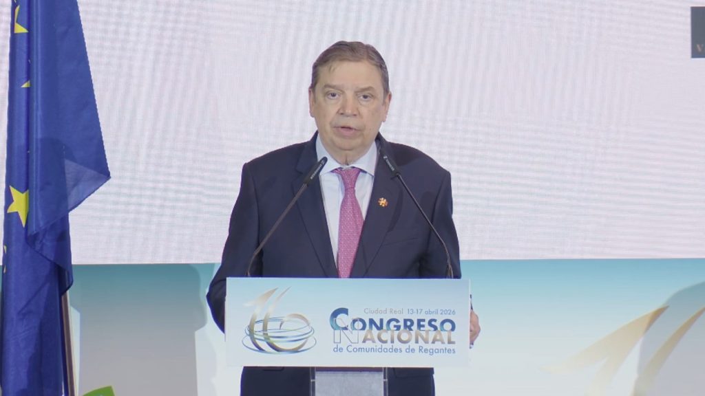 El ministro de Agricultura, Pesca y Alimentación, Luis Planas, participó en el XVI Congreso Nacional de Comunidades de Regantes