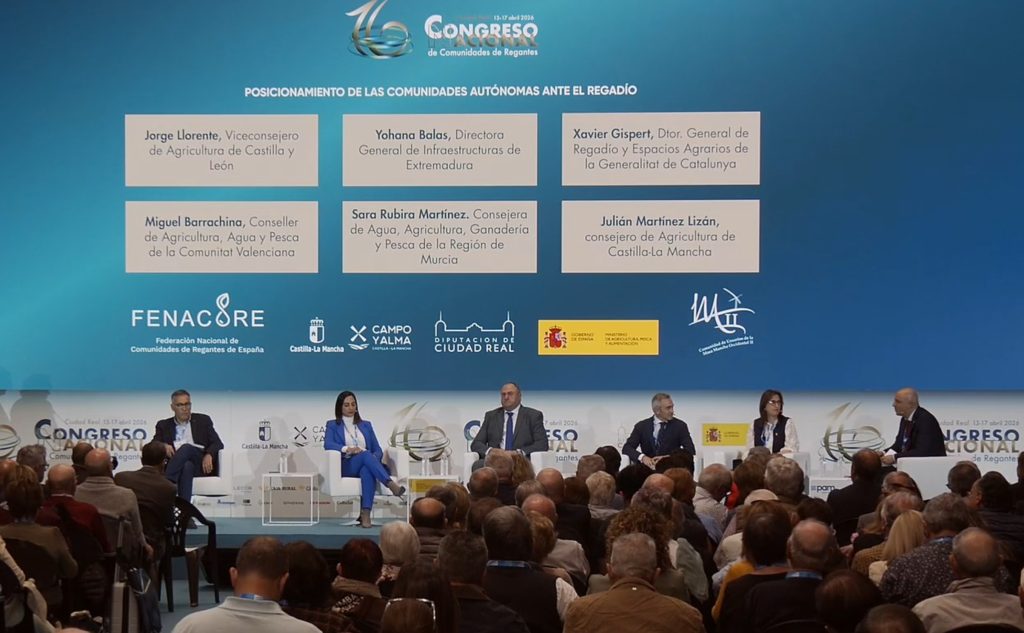 Las Comunidades Autónomas reclamaron en Ciudad Real una política hídrica estable y más apoyo al regadío